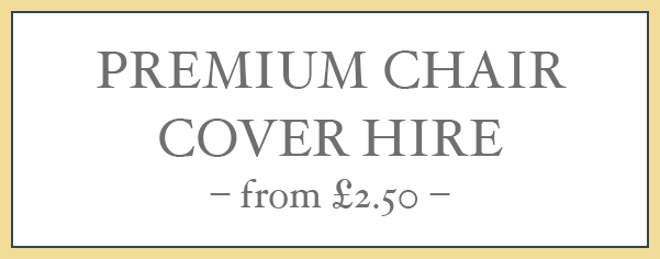 Chair Cover Hire from £2.50